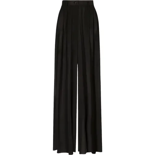 Silk Shorts Aw23 , female, Sizes: L, S, XS, M - Dolce & Gabbana - Modalova