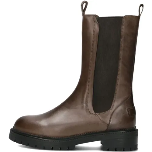 Cognac Leder Chelsea Boots Tirza Shelly - Shabbies - Modalova