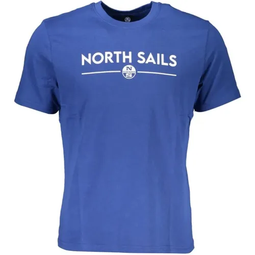 Bedrucktes Logo-T-Shirt , Herren, Größe: 3XL - North Sails - Modalova