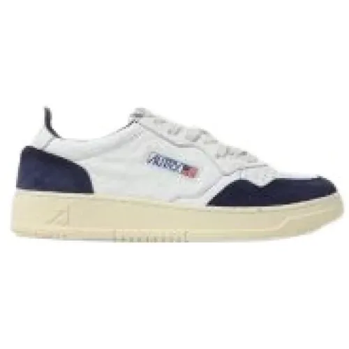 Leather and Suede Sneakers , male, Sizes: 11 UK, 10 UK - Autry - Modalova