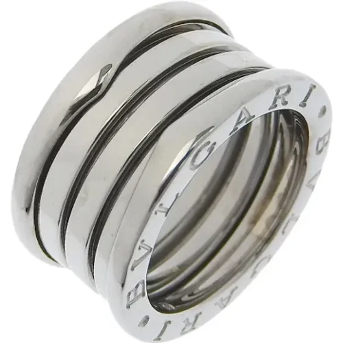 Pre-owned Silver rings , female, Sizes: ONE SIZE - Bvlgari Vintage - Modalova