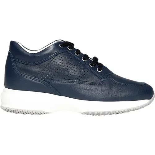 Blaue Sneakers für Frauen , Damen, Größe: 38 1/2 EU - Hogan - Modalova