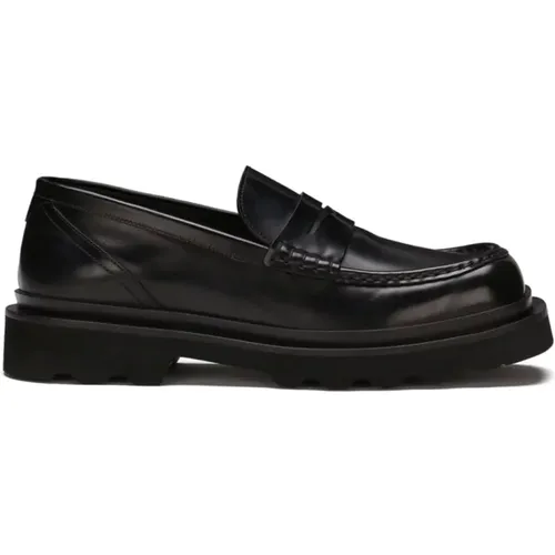 Stylische Loafers für Männer , Herren, Größe: 42 EU - Dolce & Gabbana - Modalova