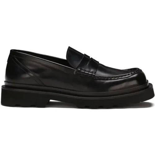 Stylische Loafers für Männer , Herren, Größe: 41 EU - Dolce & Gabbana - Modalova