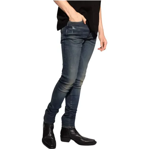 Vintage Skinny Stretch Jeans - Schwarz , Herren, Größe: W33 - Amiri - Modalova