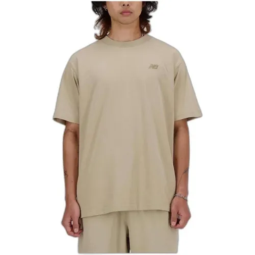 T-Shirts , male, Sizes: L, XS, S, XL, M - New Balance - Modalova