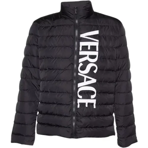 Pre-owned Nylon outerwear , male, Sizes: XS - Versace Pre-owned - Modalova