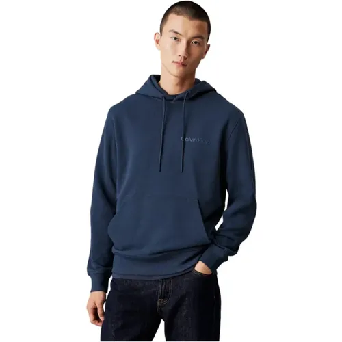 Kapuzenpullover , Herren, Größe: L - Calvin Klein Jeans - Modalova