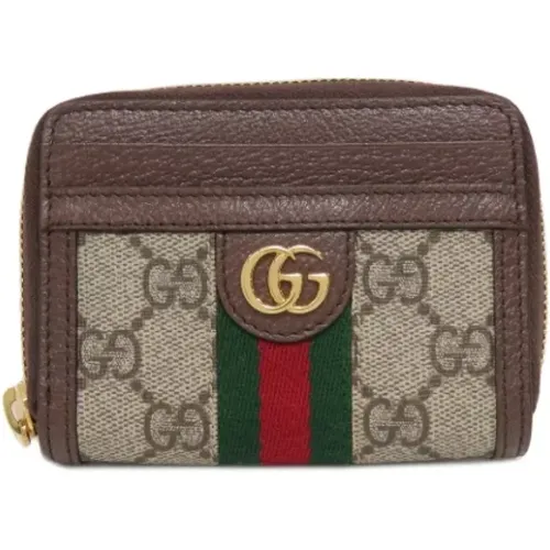 Pre-owned Plastic wallets , female, Sizes: ONE SIZE - Gucci Vintage - Modalova