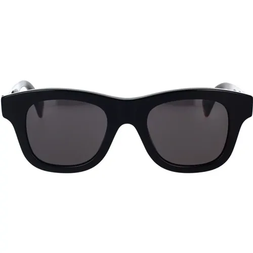 Geometric Sunglasses with Acetate Frame and Grey Lenses , unisex, Sizes: 49 MM - Kenzo - Modalova