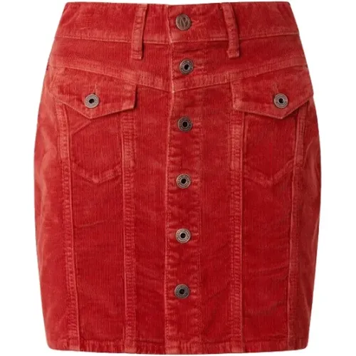 Short Skirts , Damen, Größe: XL - Pepe Jeans - Modalova