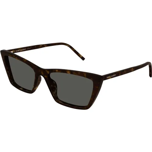 Mica Thin SUN SL 737 Sunglasses , female, Sizes: 54 MM - Saint Laurent - Modalova