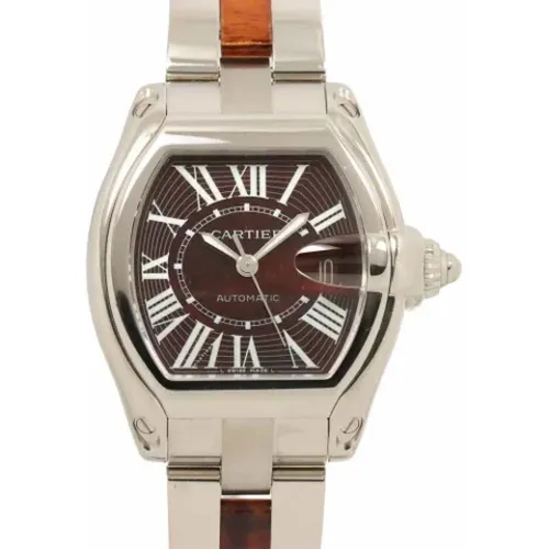 Pre-owned White Gold watches , male, Sizes: ONE SIZE - Cartier Vintage - Modalova