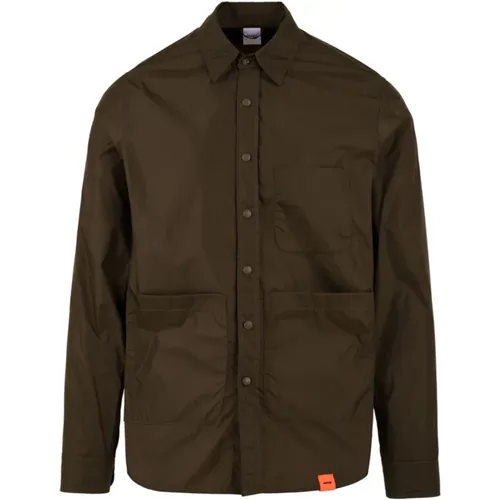 Military Style Shirts , male, Sizes: L, S - Aspesi - Modalova