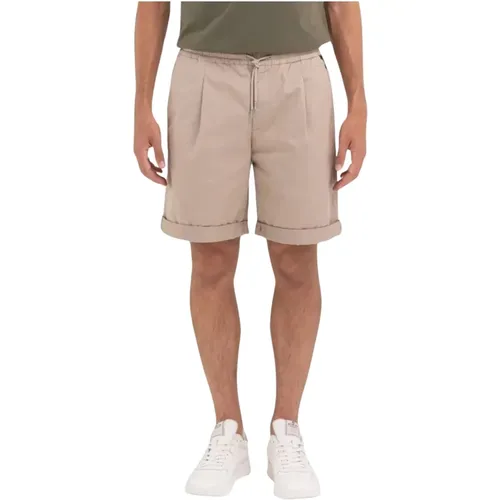 Slim Fit Bermuda Shorts , Herren, Größe: W29 - Replay - Modalova