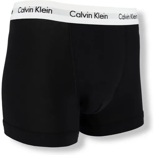 Herren Trunks 3er-Pack Unterwäsche,Herren Trunks Boxershorts 3er-Pack Schwarz - Calvin Klein - Modalova