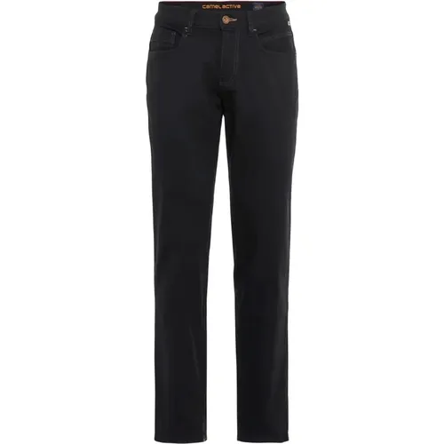 Regular Fit 5-Pocket Jeans Forever , Herren, Größe: W32 L32 - camel active - Modalova