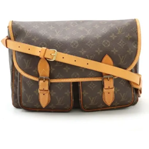 Pre-owned Canvas shoulder-bags , female, Sizes: ONE SIZE - Louis Vuitton Vintage - Modalova