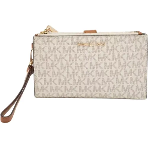 Pre-owned Coated canvas wallets , female, Sizes: ONE SIZE - Michael Kors Pre-owned - Modalova