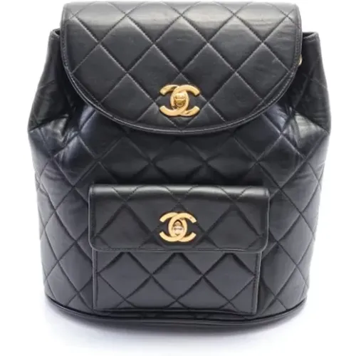 Pre-owned Leather chanel-bags , female, Sizes: ONE SIZE - Chanel Vintage - Modalova