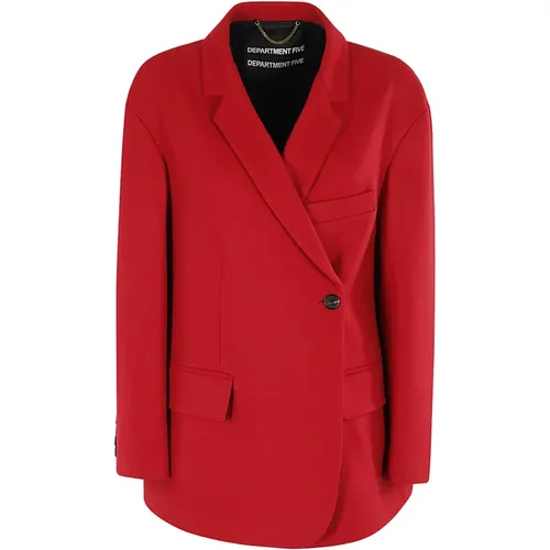 Stylische Caban Jacke , Damen, Größe: 2XS - DEPARTMENT FIVE - Modalova