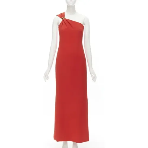 Pre-owned Silk dresses , female, Sizes: 3XL/4XL - Versace Pre-owned - Modalova