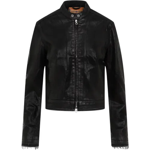 Schwarze Jacke für Frauen Aw24 - Diesel - Modalova