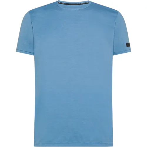 Klar Blaue T-Shirts und Polos , Herren, Größe: 2XL - RRD - Modalova