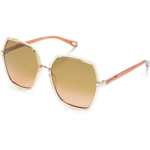 Ch0262S 004 Sunglasses , female, Sizes: 58 MM - Chloé - Modalova