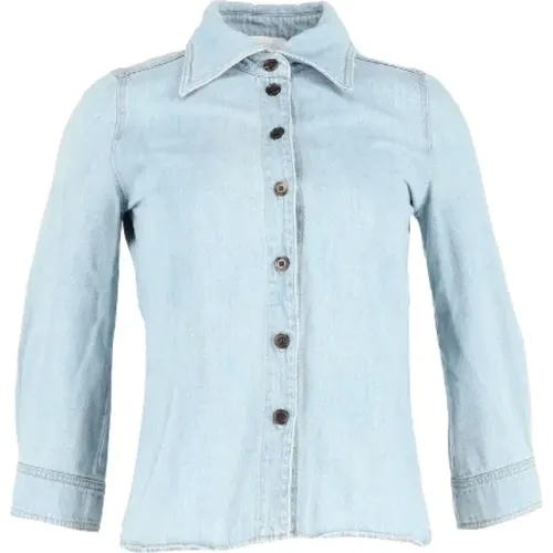 Pre-owned Cotton outerwear , female, Sizes: M - Chloé Pre-owned - Modalova
