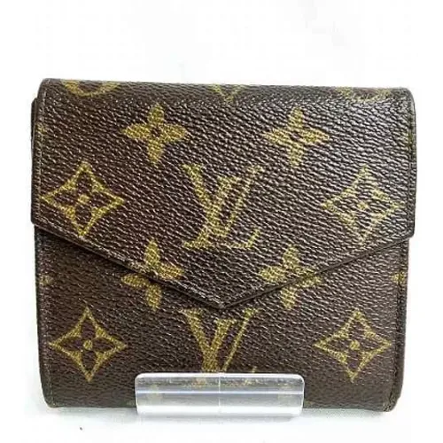 Pre-owned Canvas wallets , male, Sizes: ONE SIZE - Louis Vuitton Vintage - Modalova