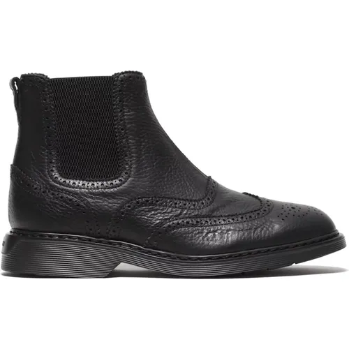 Ankle Boot , male, Sizes: 7 UK, 7 1/2 UK, 8 UK - Hogan - Modalova