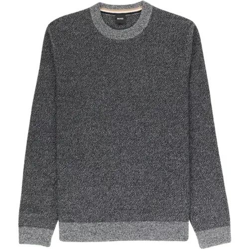 Classic Sweater , male, Sizes: L, M - Hugo Boss - Modalova