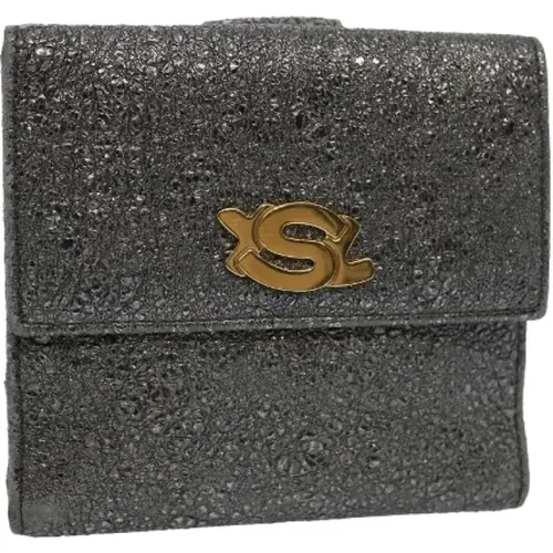 Pre-owned Leather wallets , female, Sizes: ONE SIZE - Yves Saint Laurent Vintage - Modalova