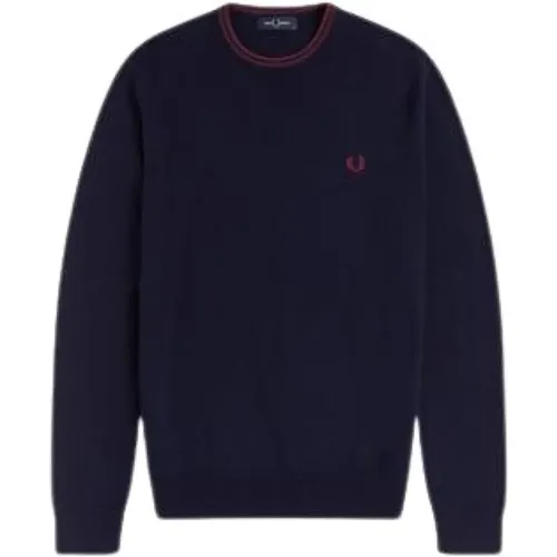 Round Neck Knitwear , male, Sizes: XL - Fred Perry - Modalova