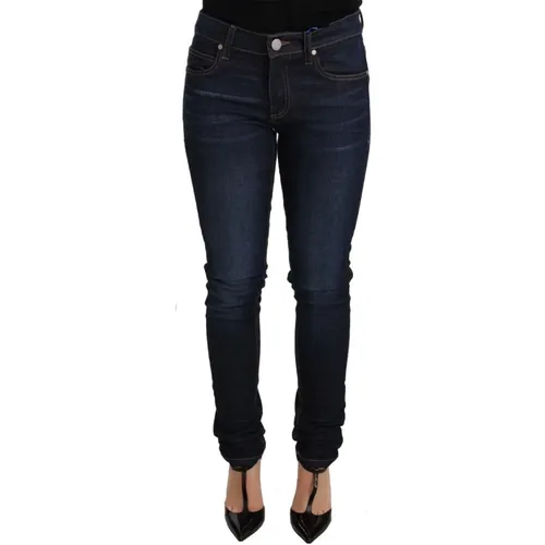 Niedrig taillierte Skinny Designer Jeans - Versace Jeans Couture - Modalova