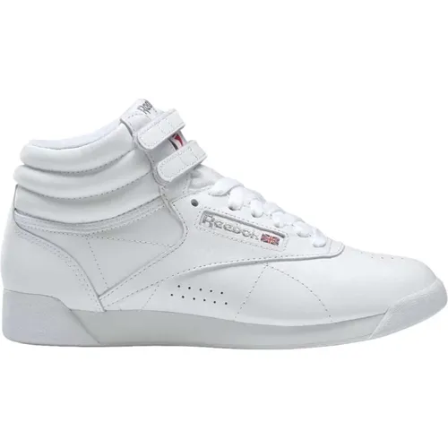 Weiß/Silber High Top Sneakers , Damen, Größe: 37 EU - Reebok - Modalova