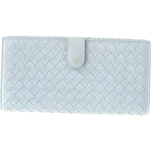 Pre-owned Leather wallets , female, Sizes: ONE SIZE - Bottega Veneta Vintage - Modalova