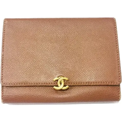 Pre-owned Leder portemonnaies - Chanel Vintage - Modalova