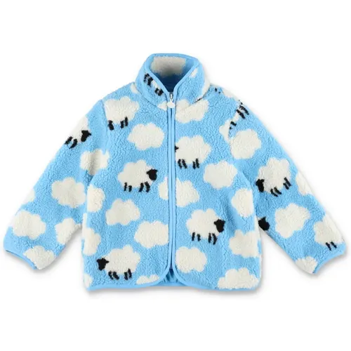 Wolken Fleece Strickware Azzurro Aw24 - Stella Mccartney - Modalova