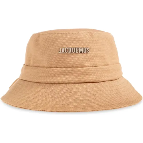 Bucket hat with logo , male, Sizes: 60 CM - Jacquemus - Modalova