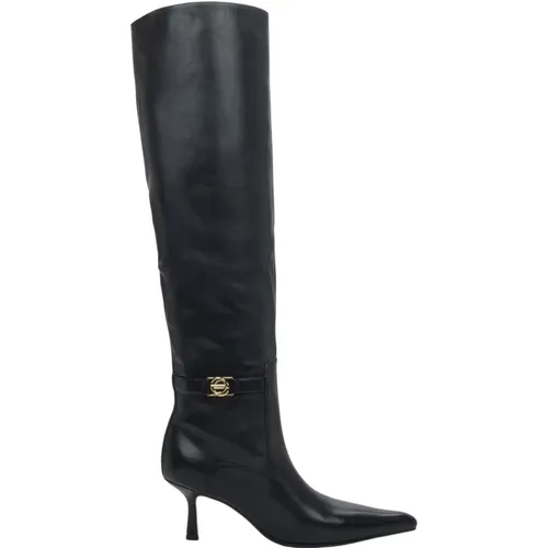 Women`s Leather Knee High Boots Er00114258 , female, Sizes: 4 UK, 2 UK, 5 UK, 6 UK - Estro - Modalova