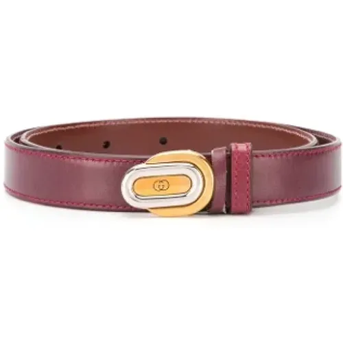 Pre-owned Leather belts , female, Sizes: ONE SIZE - Gucci Vintage - Modalova