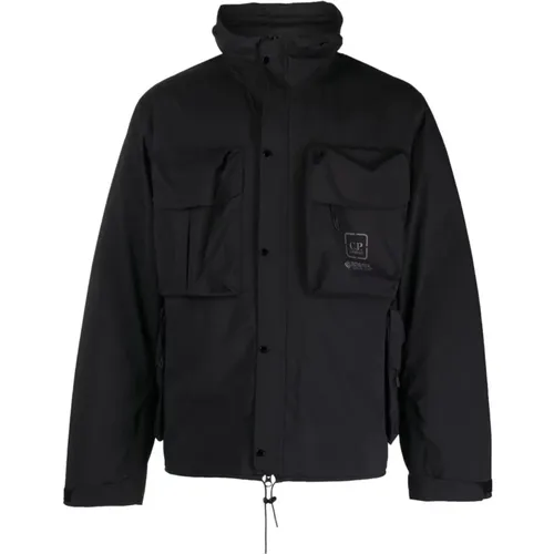 Waterproof Jacket with Removable Hood , male, Sizes: 2XL, XL - C.P. Company - Modalova
