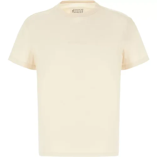 Lässiges Baumwoll T-Shirt,Stilvolle T-Shirts und Polos - Maison Margiela - Modalova