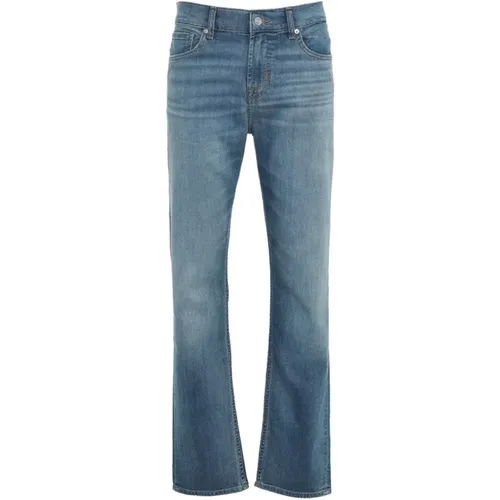 Blaue Ss24 Herren Jeans , Herren, Größe: W30 - 7 For All Mankind - Modalova