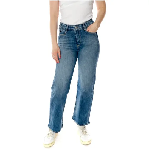 Pulp High 24 C Bas Cropped Straight Fit Jeans - Le Temps Des Cerises - Modalova