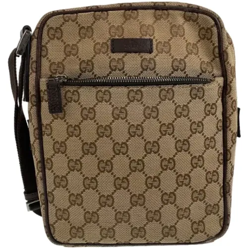 Pre-owned Canvas crossbody-bags , female, Sizes: ONE SIZE - Gucci Vintage - Modalova