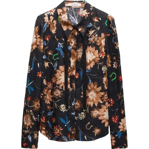 Floral Ease Blouse , female, Sizes: L, M - dorothee schumacher - Modalova