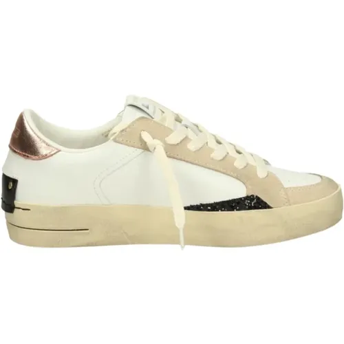 Niedrige Top Sneakers , Damen, Größe: 41 EU - Crime London - Modalova